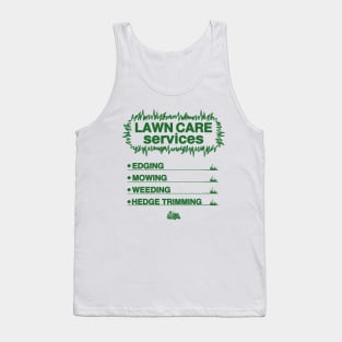 lawn care services Tank Top